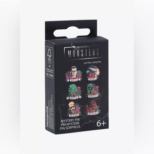Loungefly Universal Monsters Character Tattoo Blind Box Enamel Pin